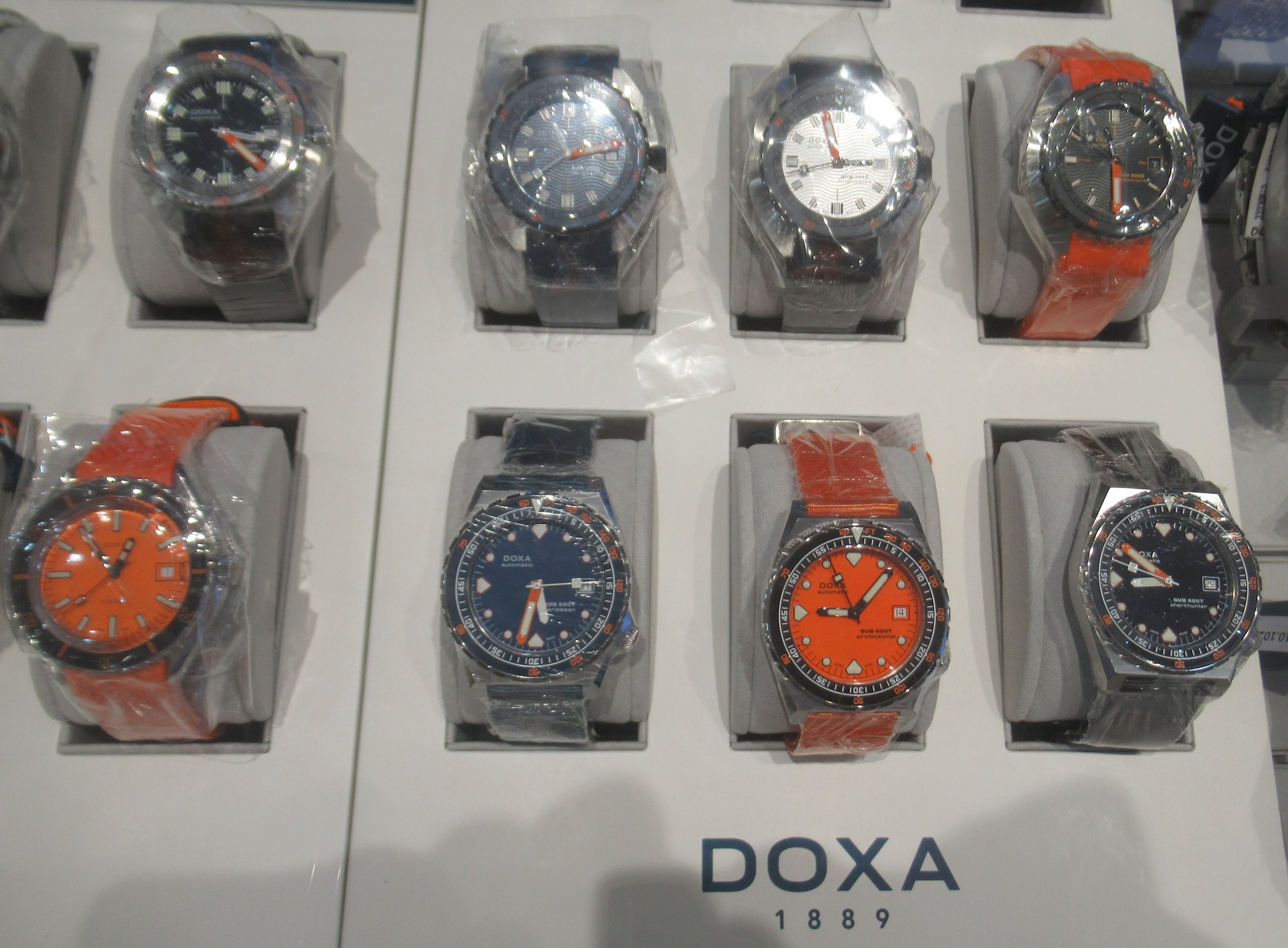 Doxa SUB Professional orange dial