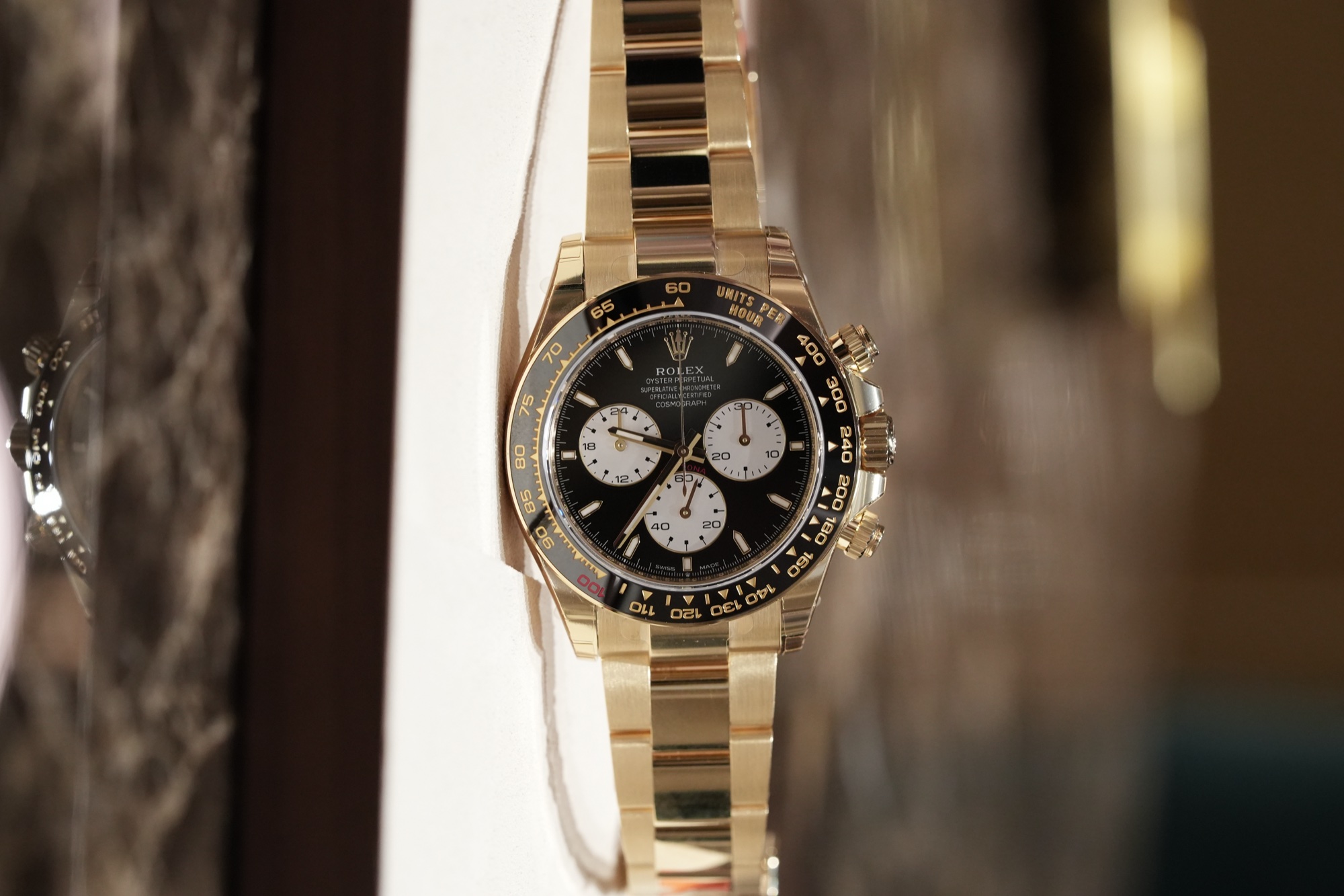 Rolex Submariner dial close-up